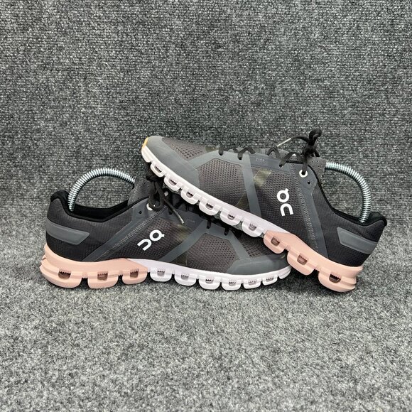 On Running Cloudflow Running Shoes Women's Size 8 Grey Athletic Training Sneaker - Picture 8 of 12